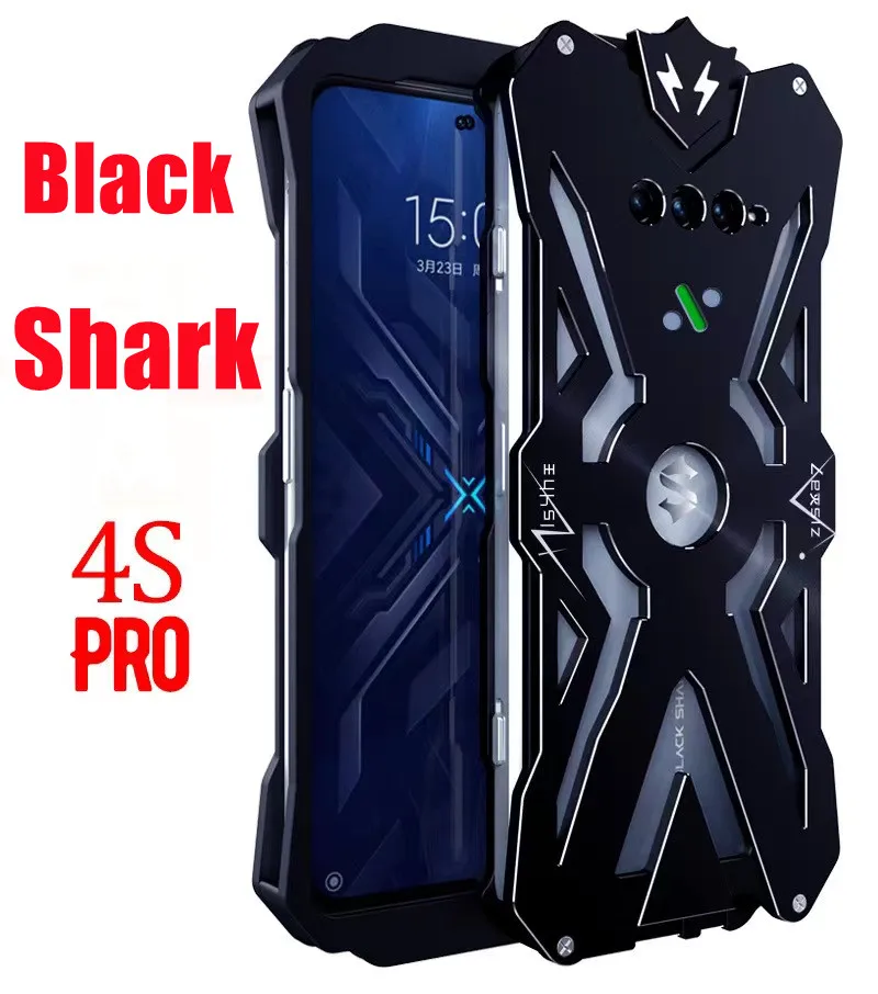 Aluminum Metal Body Bumper Cover Funda for Xiaomi BlackShark 5 BlackShark Black Shark 4 5 Pro 4S Pro 4 4S Coque Shockproof Shell