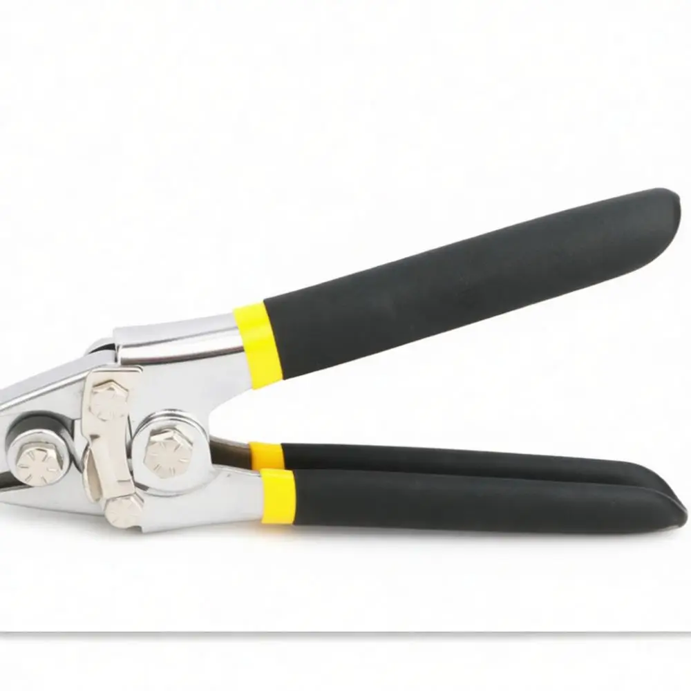 Manual Hand Seamer Folding Plier Straight Curved Jaw Plate Bender Metal Working Tool Chrome Vanadium Steel Electrician Supply