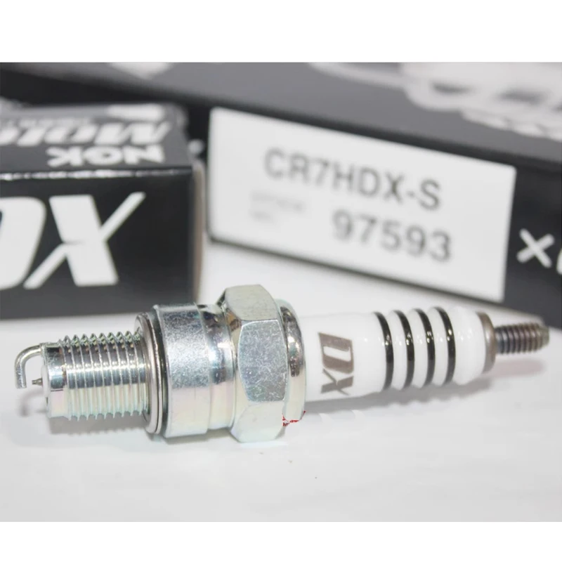 (1pcs)NGK Ruthenium DX High Ignitability Spark Plug CR7EDX-S CR8EHDX-9S CPR9EDX-9S CR7HDX-S LMAR8ADX-9S CR9EDX-S CR8EDX-S