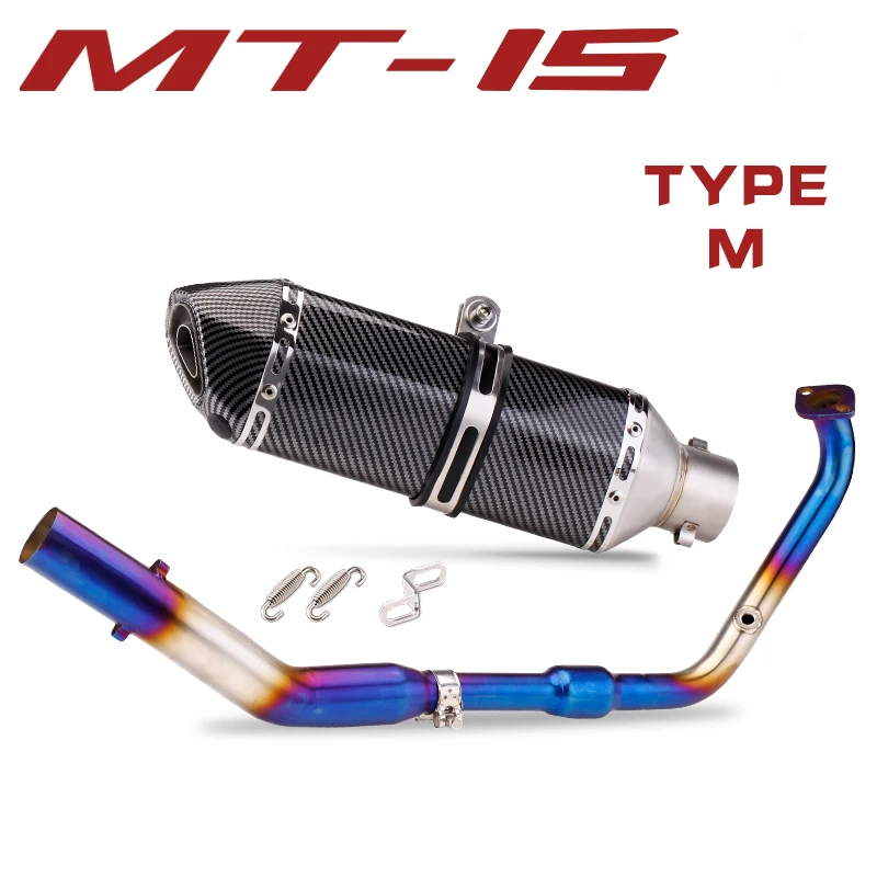 

Motorcycle Exhaust System MT15 R15 V3 V4 Stainless Steel Pipe Header Pipe For MT15 R15 V3 V4 2017-2023 Years