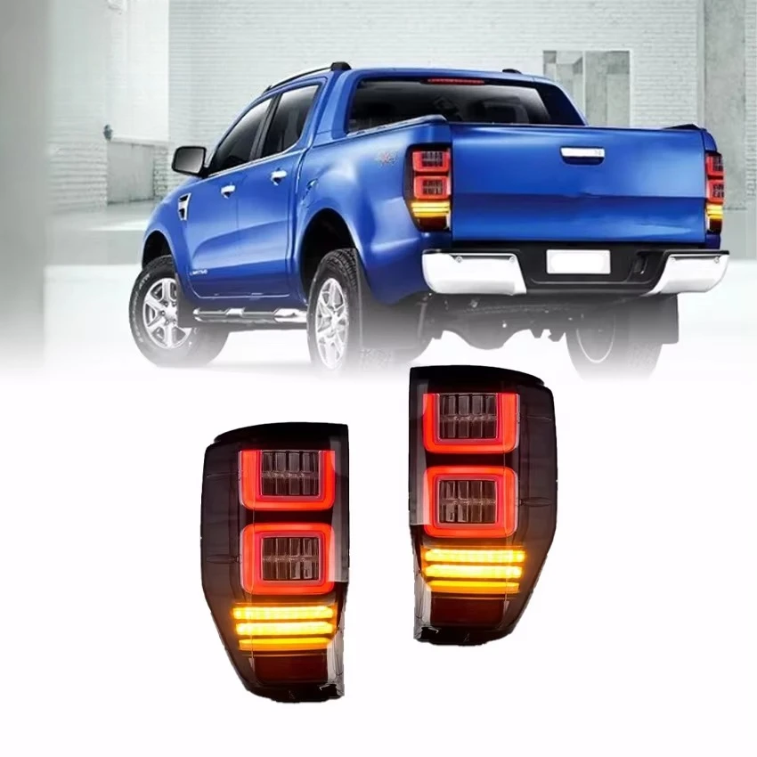 

d Play LED Taillight for Ford Ranger 2012 2013 2014 2015 2016 2017 2018 Tail Lamp Wiping Turn Indicator Brake Lightcustom