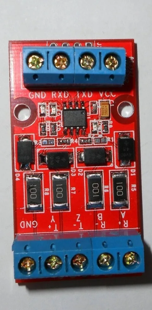 RS422 to TTL Bidirectional Signal Module 5V Full Duplex Converter for MCU UART Serial Communication, Replacement Part