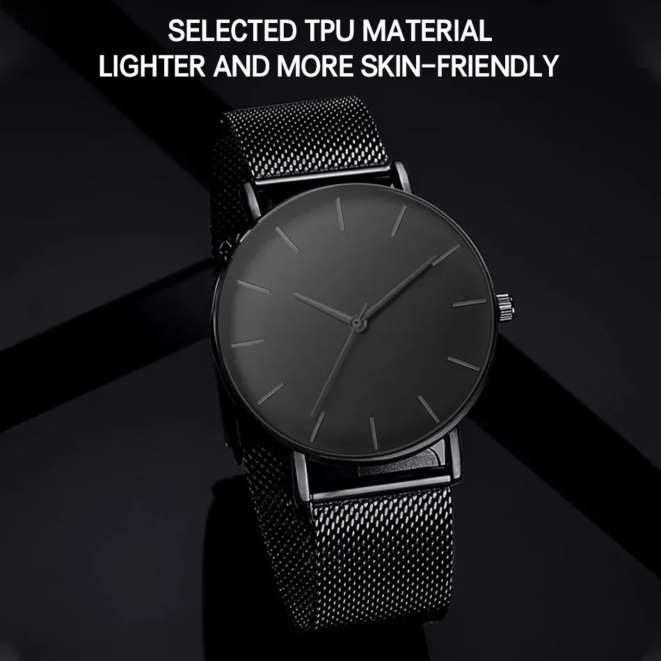 5 قطعة مجموعة أزياء الرجال الساعات الرياضية رجل الأعمال كوارتز ساعة اليد الفاخرة سوار من الجلد الرجال ساعة عادية (بدون صندوق)