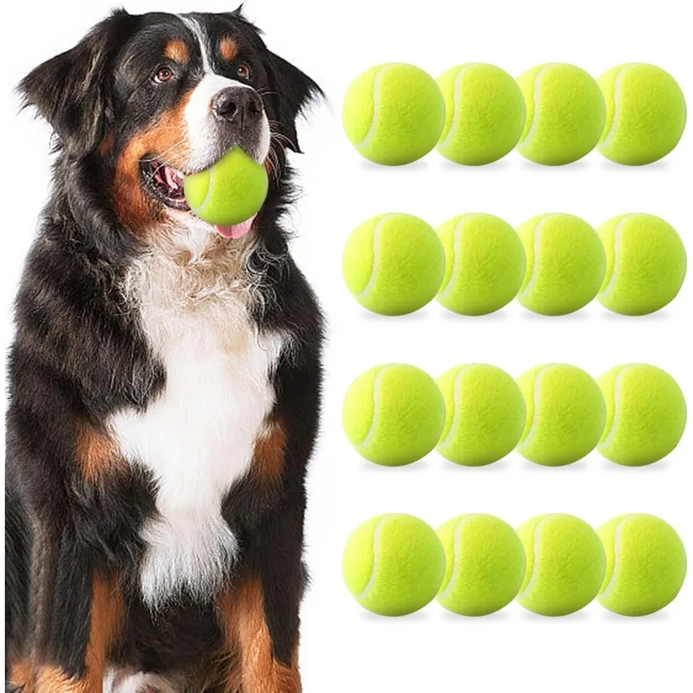 XC Tennis Balls For Dogs, 2-Inch Size, Interactive Dog Toys Compatible With Most Automatic Ball Launchers Idea For Small Dogs