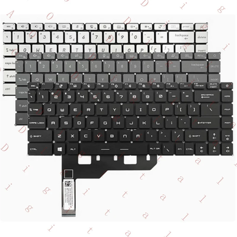 

Клавиатура для ноутбука MSI Stealth 15M A11SEK Summit E15 A11SCST с подсветкой