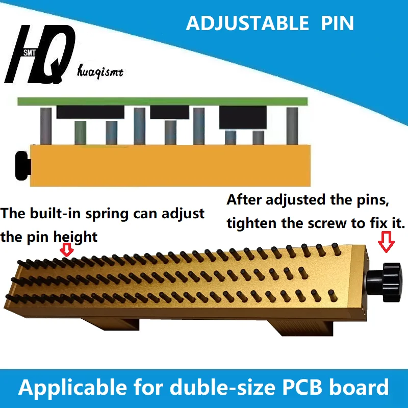 

PCB support pin soft adjustable antistatic customized SMT spare parts applicable for duble-sized PCB board