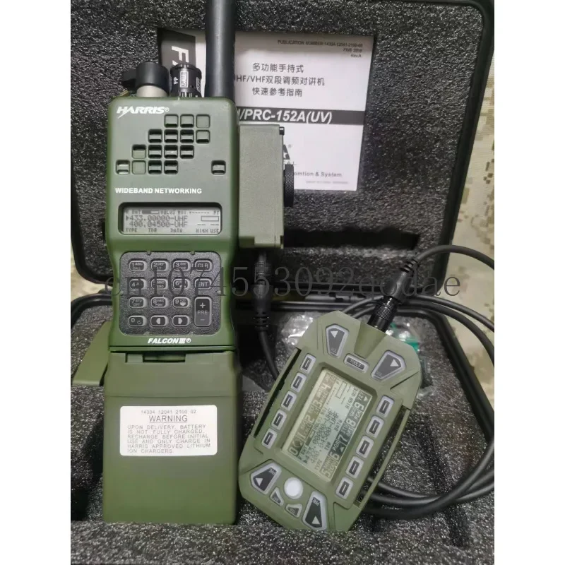 2023 New Use TCA AN/PRC-152 (a) Aluminum Alloy Body GPS Positioning Communication Radio Station Handheld Radio Equipment KDU