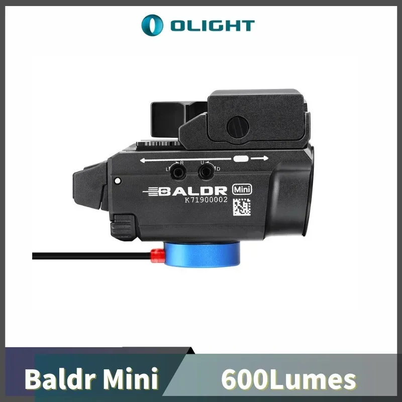 Olight Baldr Mini 600lumens Magnetic Rechargeable weaponlight Tactical Flashlight With Battery