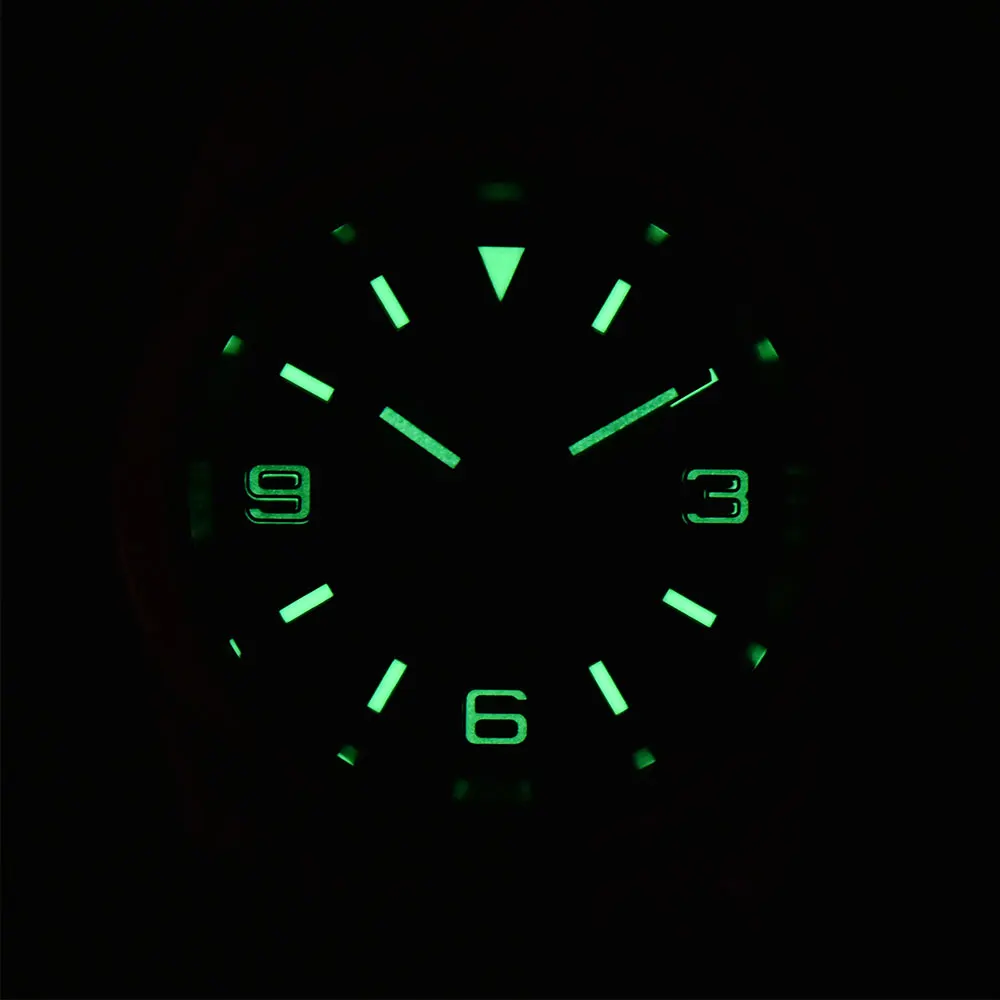 Customized 36mm/39mm Men Mechanical Wristwatches NH35 Automatic Movement Sapphire Custom Luminous Dial Watch for Men Watches