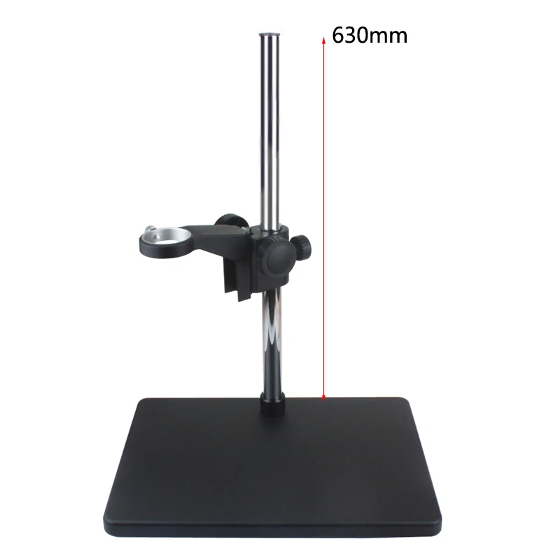 Big Size Heavy Duty Adjustable Boom Large Stereo Arm Table Stand 50mm Ring Holder For Lab Industry Microscope Camera