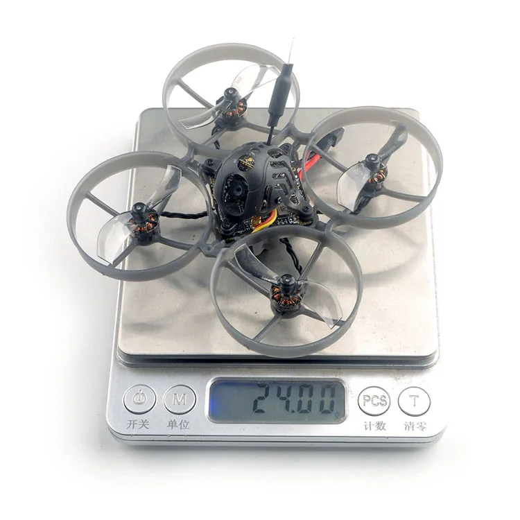 Happymodel Mobula7 Mobula 7 1S Micro FPV BWhoop Drone 5IN1 AIO Flight Controller Built-in 2.4G ELRS RX Nano3 1/3 CMOS