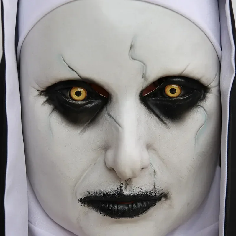 جديد الروح استدعاء 2 قناع هالوين مرعب نون كشر مريم العذراء غطاء رأس كوس شبح الوجه الدعامة Terx;3,f'6,h.7;j #4