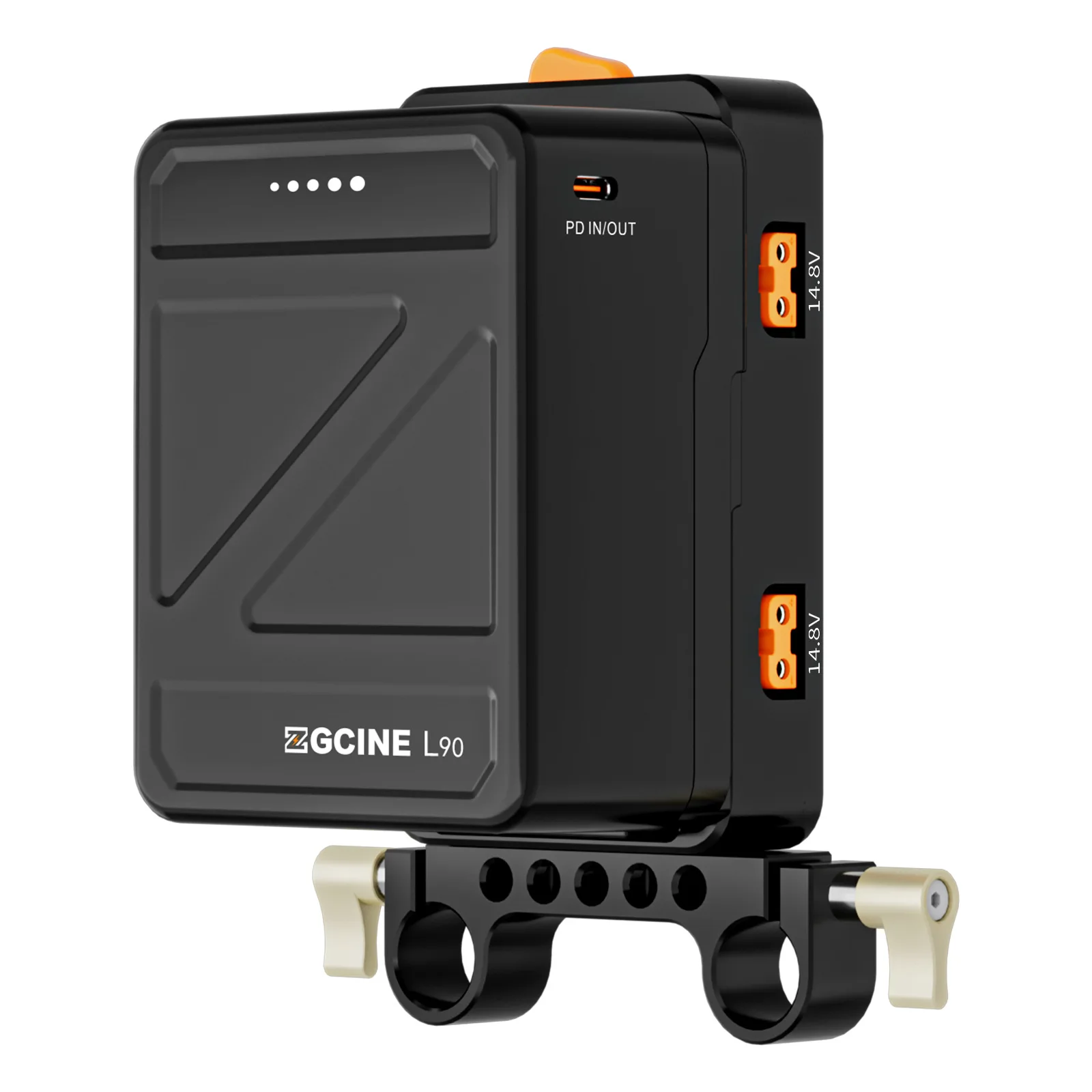 ZGCINE Mini Cine Creator Kit V-Mount Battery for Photography Lighting and Image Transmission Slider DSLR Battery L90.