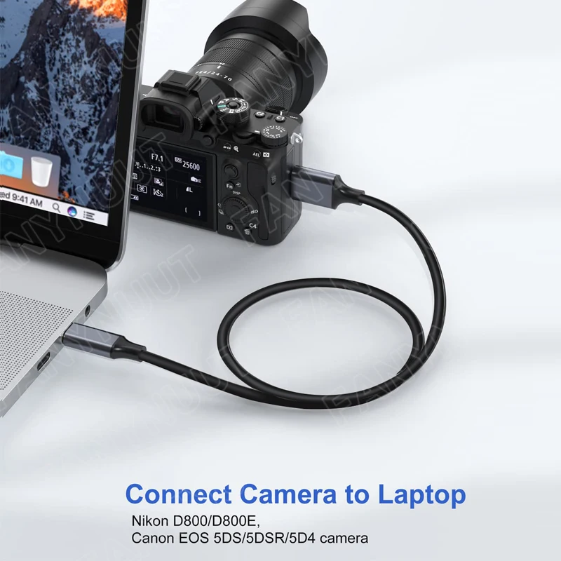 Cable Connector Micro B USB C 3.0 Cable Type-C To USB 3.0 Micro B 5Gbps External Hard Drive Cable For Macbook Hard Drive Disk