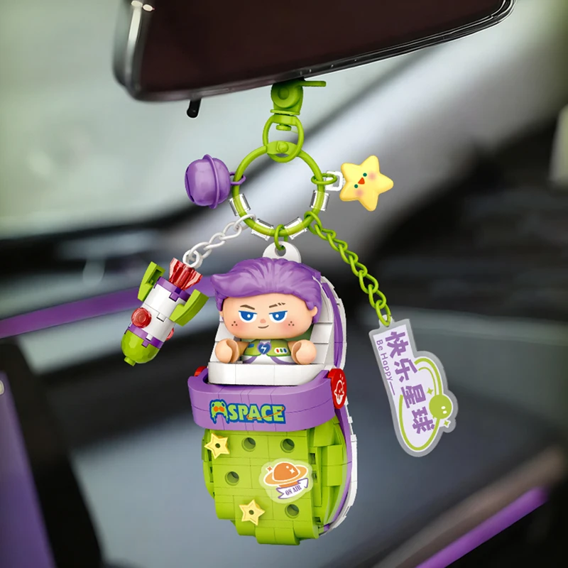 ตัวต่อ LOZ พวงกุญแจ ของตกแต่งบ้าน รองเท้าแตะ จี้ โมเดลประกอบ ของเล่นเสริมพัฒนาการ สำหรับเด็กชายและเด็กหญิง ของขวัญวันเกิด