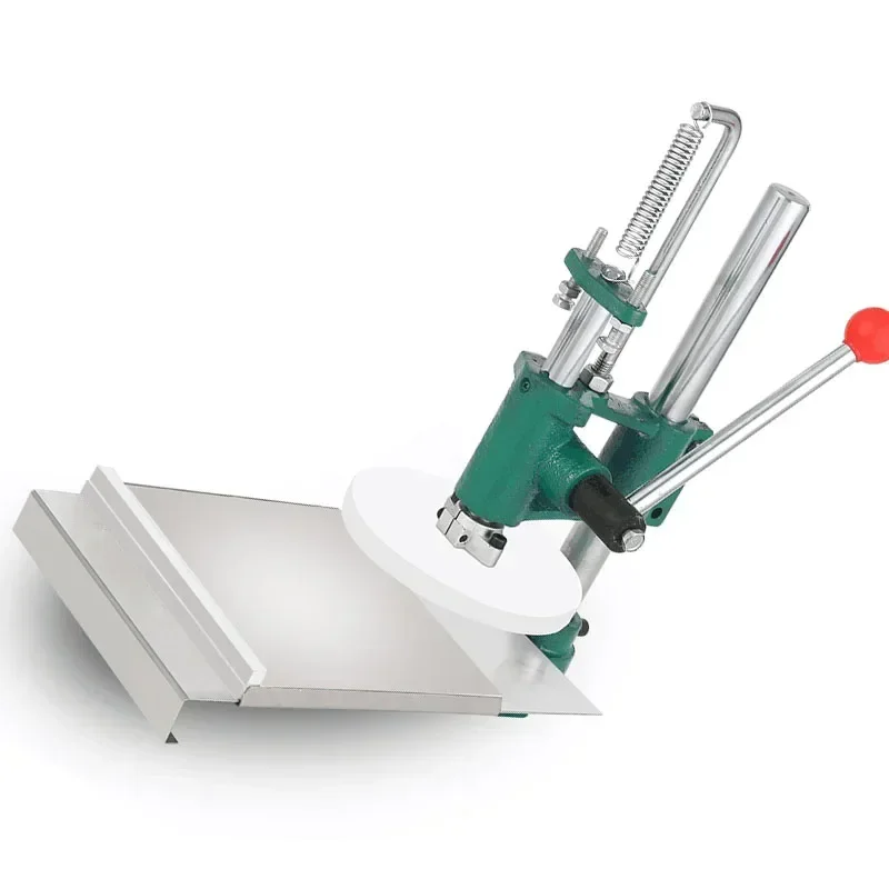 Pressa per impasto pizza afferrare a mano torta piatta biscotti carne clip rotonda manuale pressata a mano pneumatica commerciale