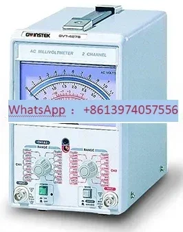 

Fast arrival GVT-417B/GVT-427B dual-channel analog AC millivoltmeter 10Hz-1MHz,300uV-100V