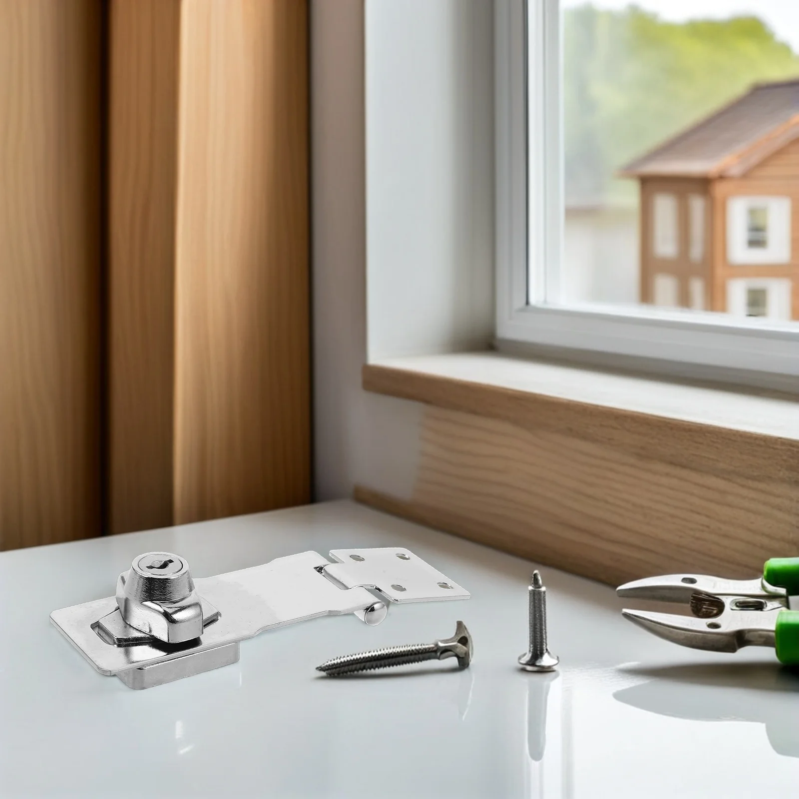 

1 комплект из нержавеющей стали, прямоугольный замок с защелкой, замок с ключом для офисного ящика, холодильника, почтового ящика, шкафа, конфиденциальности