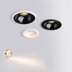 Plafonniers encastrés à intensité variable en accent d'abeille, Spot LED anti-absorbe ouissement, Downlight, AC 220V, 110V, Éclairage domestique, 7W, 12W, 15W, 20W, 30W