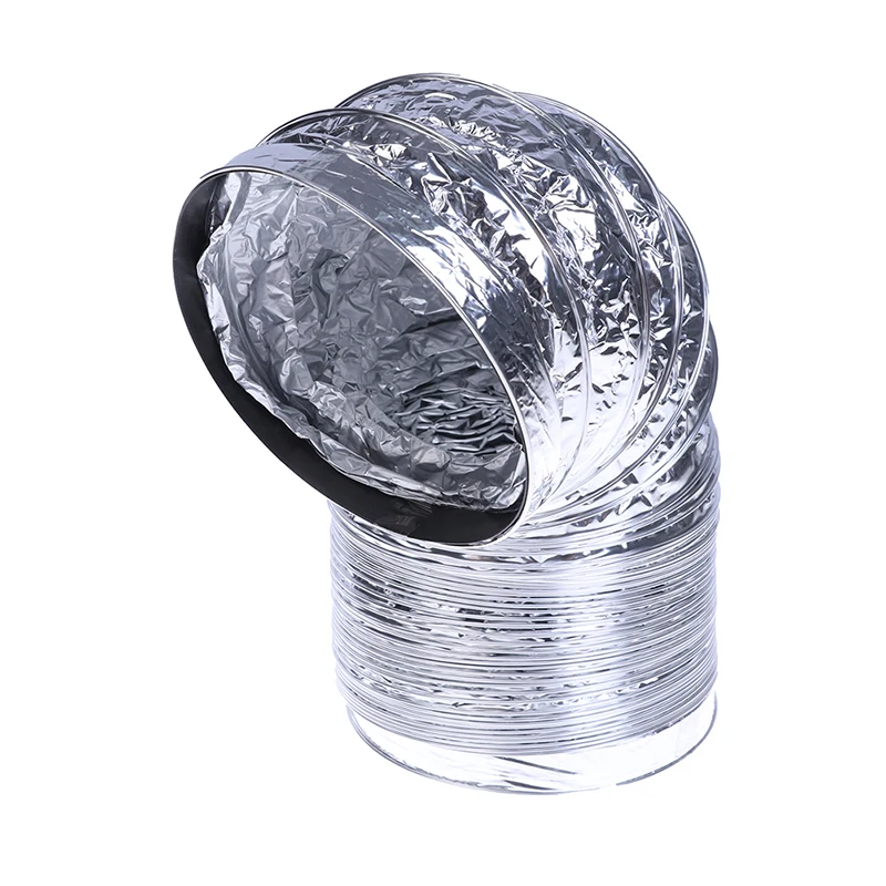 3.1Inch Flex Air Aluminum Foil Ducting Dryer Vent Hose For Ventilation 1.5M