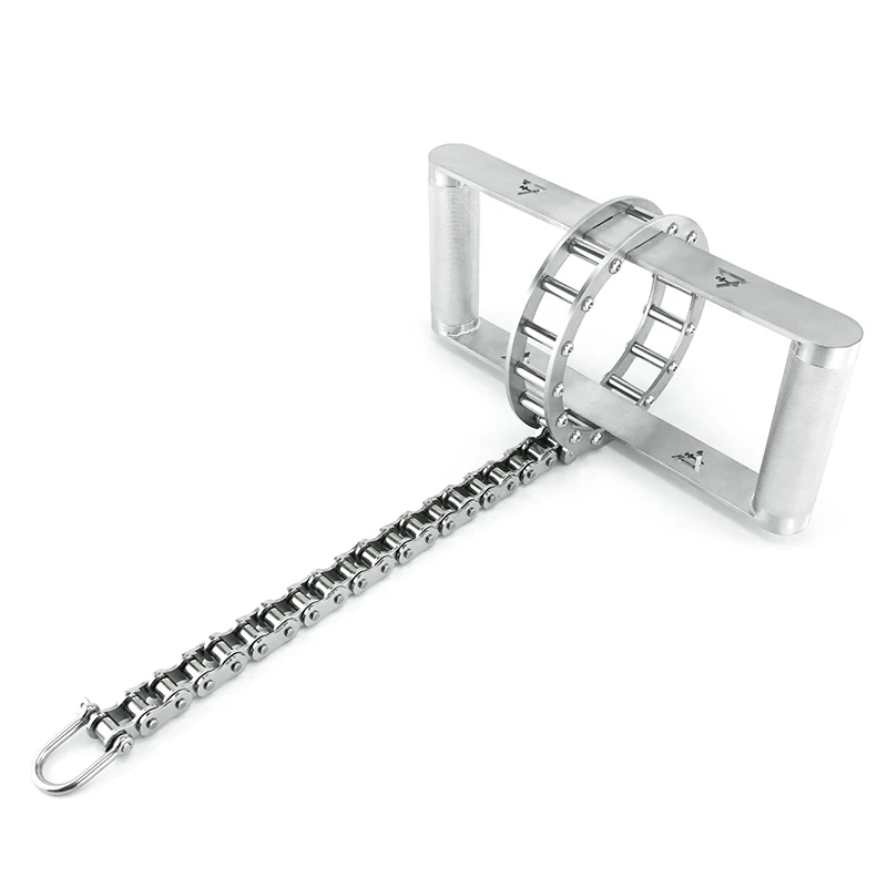Daqijiang Stainless Steel H-Shaped Pull-Up Handle High Pull-Down Low Pull Seated Rowing Handle Strength Equipment Accessories