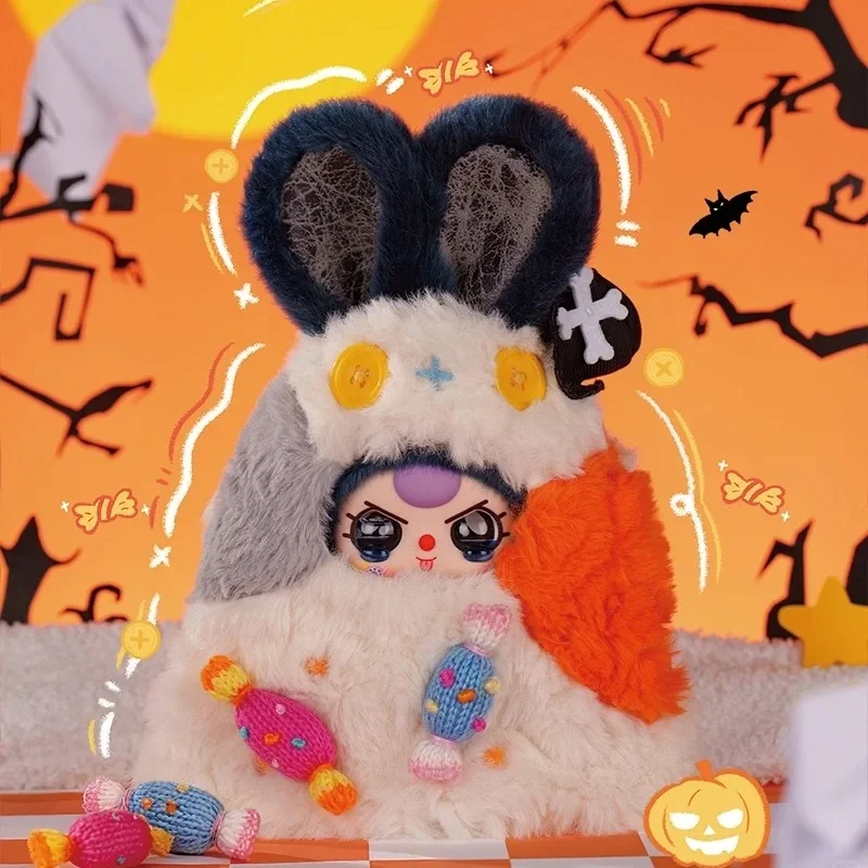 New Original Baby Three Halloween Castle Series Vinyl Blind Box Pendant Lovely Doll Figures Toys Surprise Birthday Girl Gift