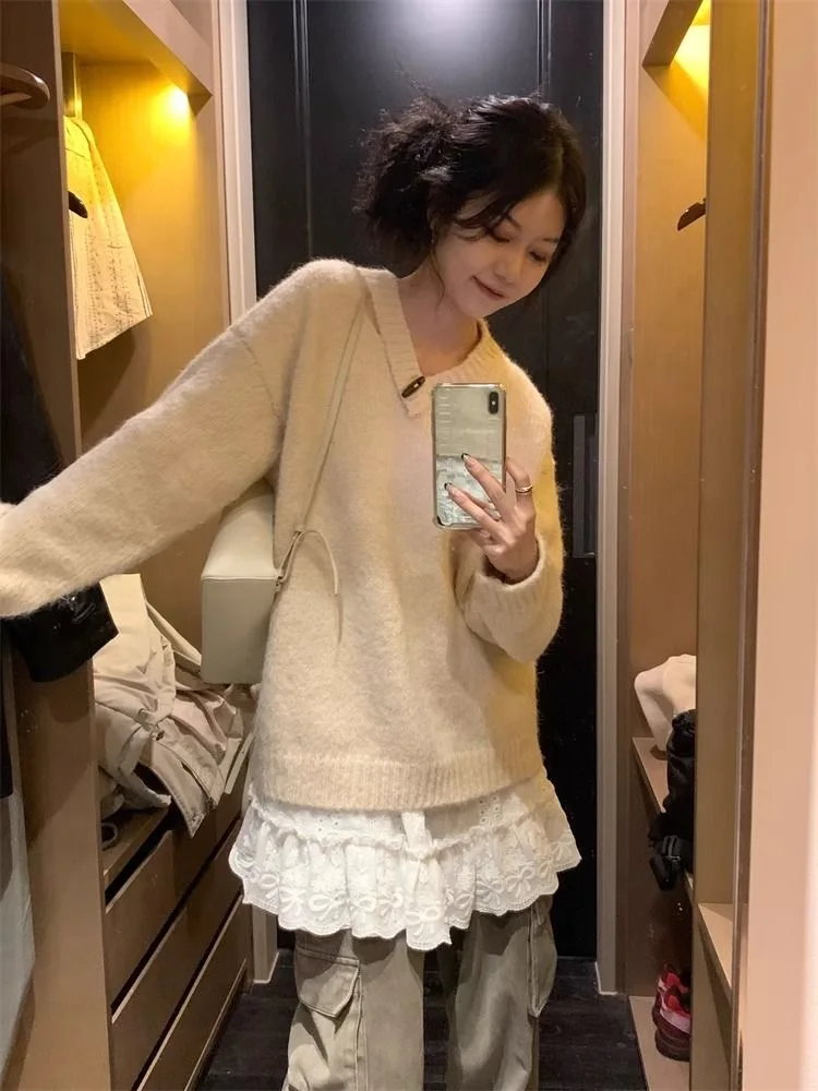 Coreano bonito sem mangas vestido de renda branca primavera verão de uma peça em camadas vestido deslizante plissado a linha curto mini vestido feminino