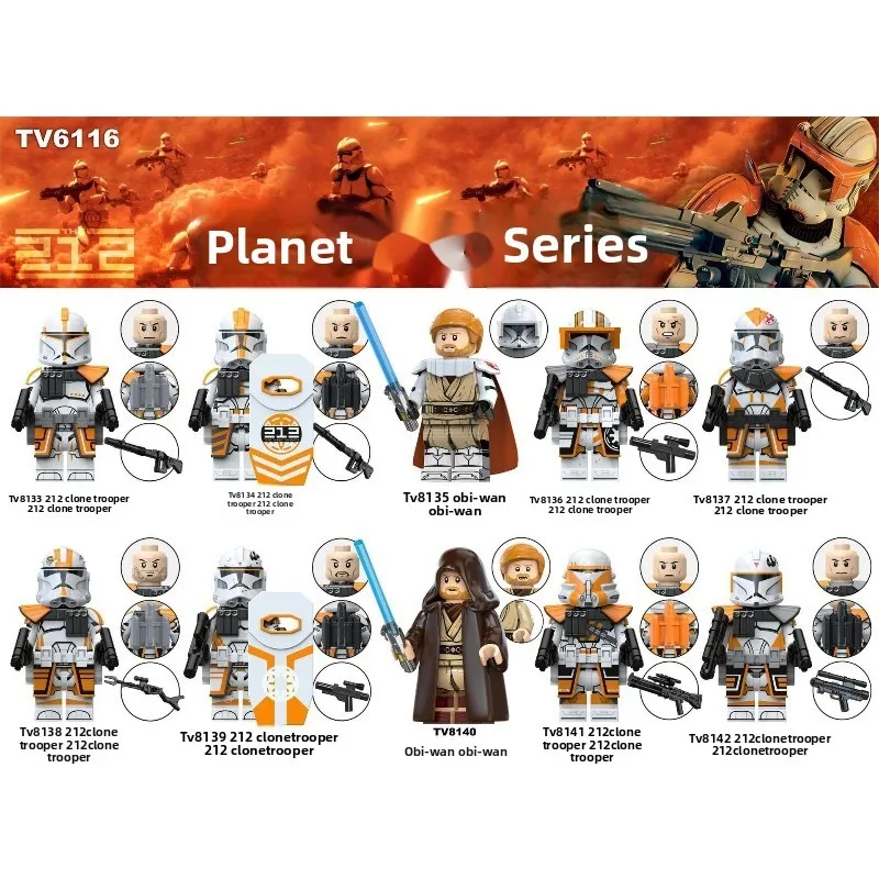 

Children's Building Blocks Toy Mini Figure Humanoid Dolls Cartoon Character Birthday Gift Educational Playset for Kids