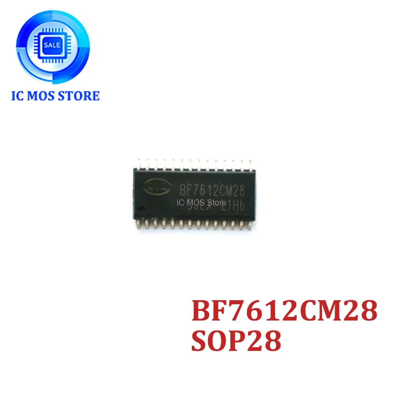 

5/10/20pcs BF7612CM28 SOP28 touch IC full pin with touch and AD