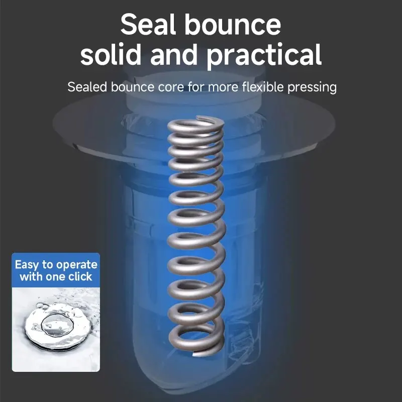 Plugue de chuveiro para banheiro, ferramenta universal para bacia, filtro de drenagem pop-up, lavatório, pia de cabelo, cozinha, banheira