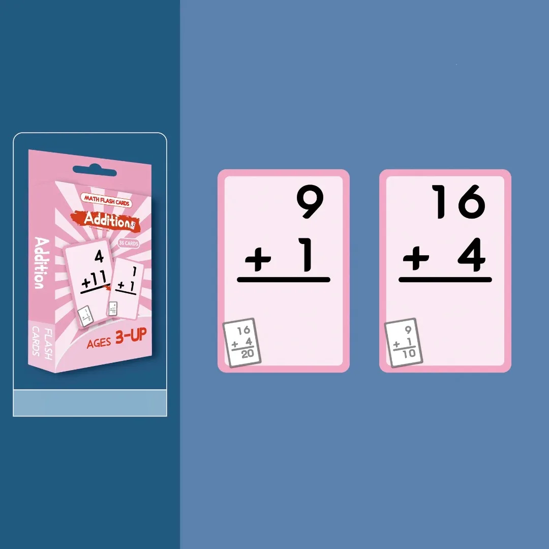 36 pçs adição de matemática subtração divisão de multiplicação apagável número reutilizável cartões de aprendizagem das crianças brinquedo de ensino de matemática quente