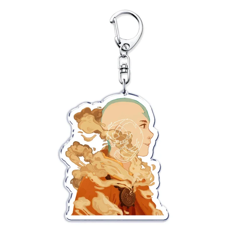 Classic Anime Avatar The Last Airbender Series Key Chain Keychains Ring for Accessories Bag Pendant Keyring Jewelry Fans Gifts