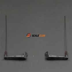 Scaleclub 1/14 camion rimorchio autocarro con cassone ribaltabile antenna in metallo stile carta europea