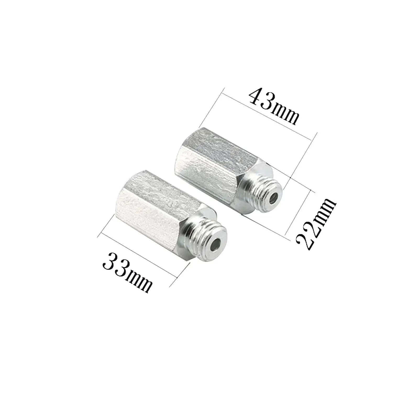2x โลหะ Converter เจาะสกรูเครื่องบดมุม M14/M16 ขัดเชื่อมต่ออะแดปเตอร์ด้ายอินเทอร์เฟซอุปกรณ์เสริม