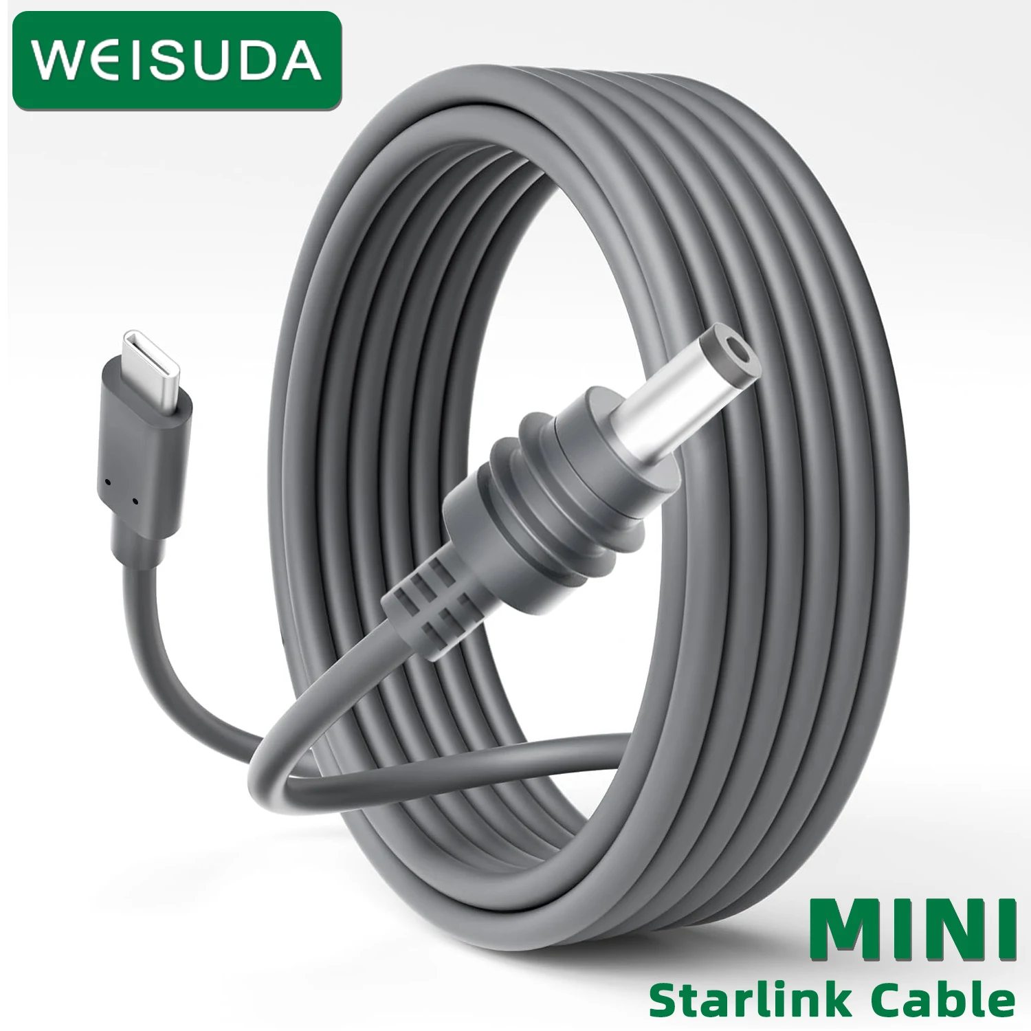 Starlink Mini Ethernet Cable USB-C Starlink SpaceX MINI DC Cable Adapter Compatible for Satellite Type-C To DC Adapter 2/5m