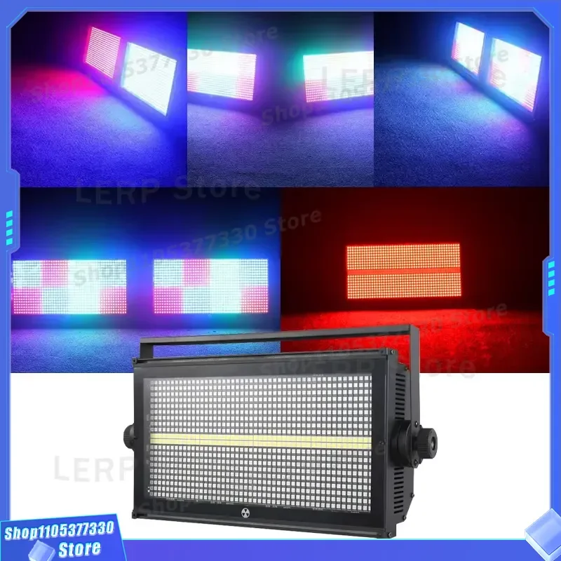 960pcs 3in1 DMX512 RGBW LED Strobe Light IP65 Waterproof Stage Lighting for Disco Wedding DJ Bar Theme Park New Arrival IP65