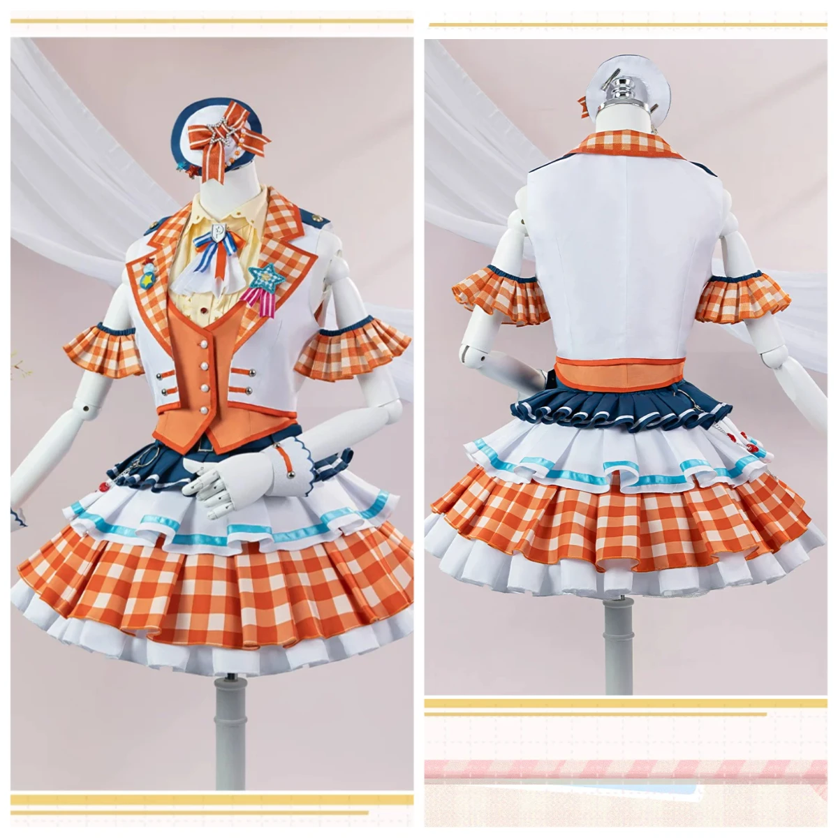 BanG Dream! Kasumi Toyama Cosplay-Kostüm, Song-Kostüme, Röcke und Damenbekleidung von NexoCosplay
