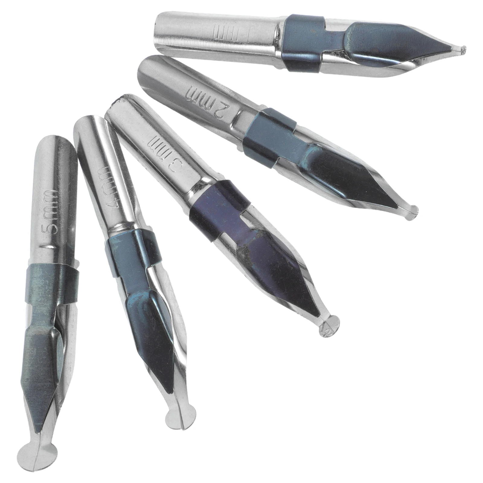 

5pcs Pen Set Calligraphy Fountain Replacement Tips Steel Drawing Nibs For Pens Replacement Pen Nibs Tools Students