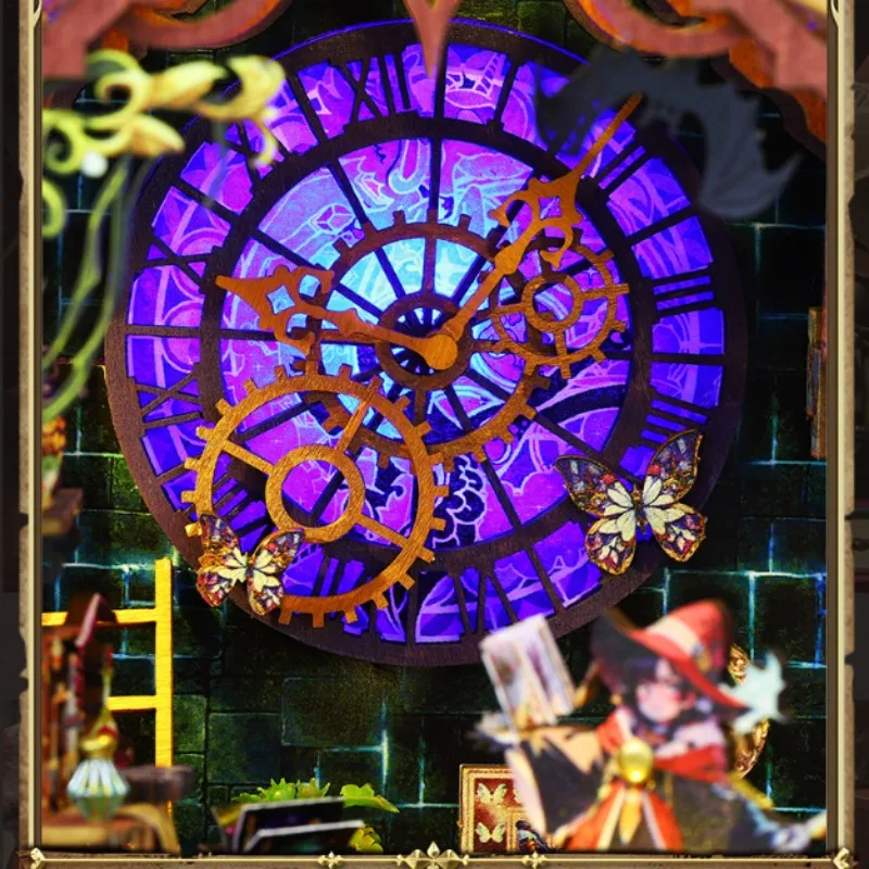 DIY Holz Miniatur Möbel Modell Montage Spielzeug für Kinder Mädchen Geburtstagsgeschenke 3D Tiny House Mockup Handgemachtes Heimprojekt