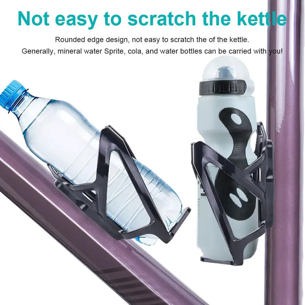 Anti-lost Bicycle Bottle Holder With Screws Wrench Locator Anti-theft Bike Bottle Built-in Scratch-proof Locate Cage O1g0