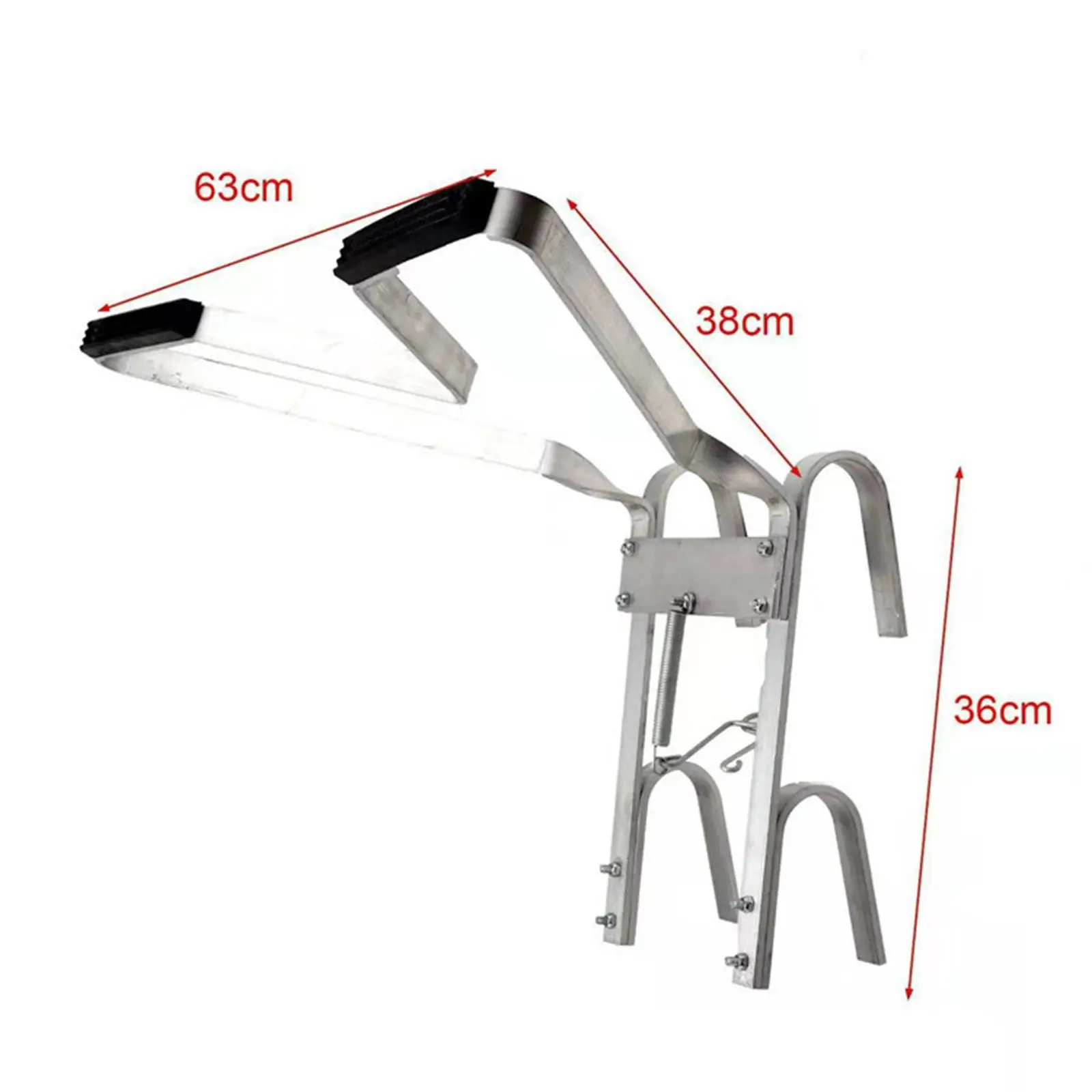 Ladder Stabilizer for Roof Gutter Ladder Accessory Wall Standoff V Shape Stabilizer for Telegraph Poles Column Trees Roofers