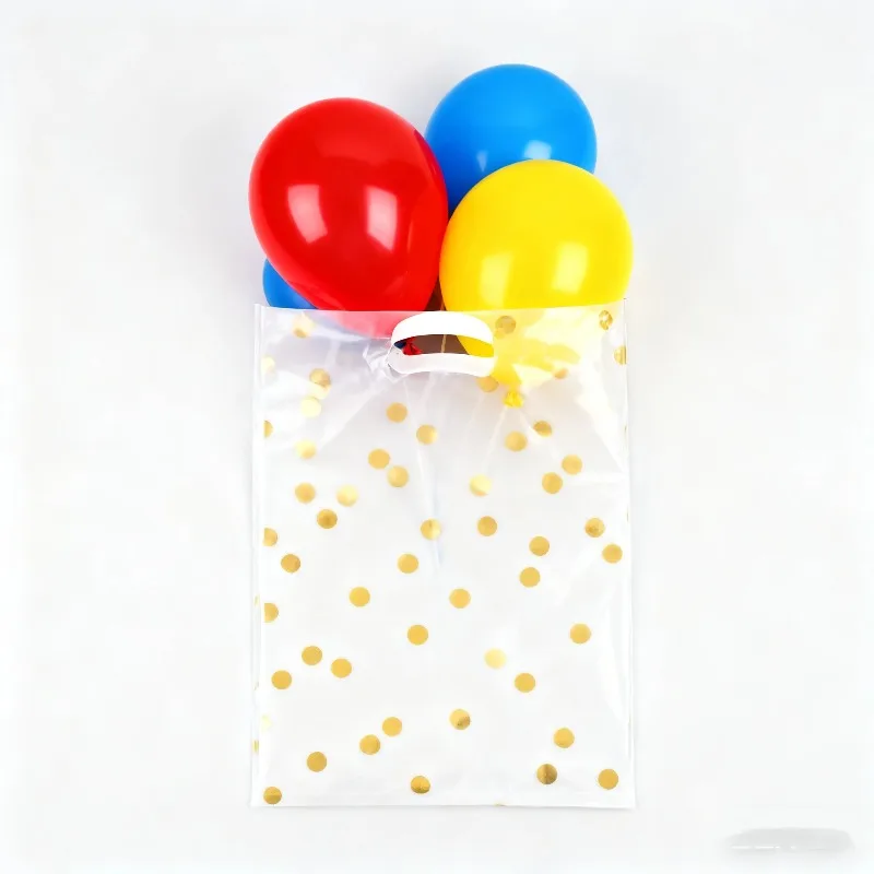

10/50/100PCS Glossy Star Handle Gift Bags - Christmas Party Favor Pouches for Candy, Wedding Favors & Holiday Treat Packaging