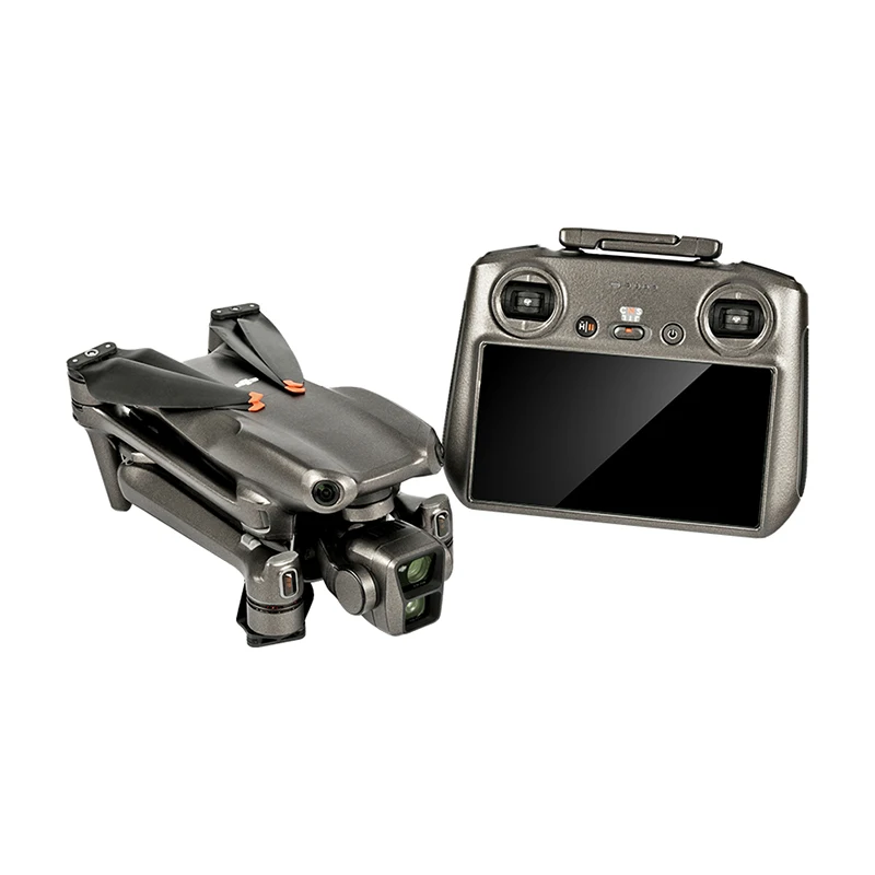 JJC-pegatina protectora antiarañazos para DJI AIR 3, película protectora de piel para control remoto DJI RC2