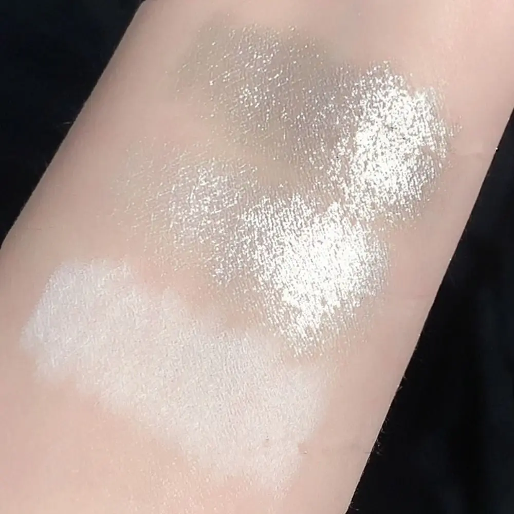 Caneta gel delineador para mulheres, lápis bicho-da-seda, iluminador branco, diamante, caneta de sombra Glitter