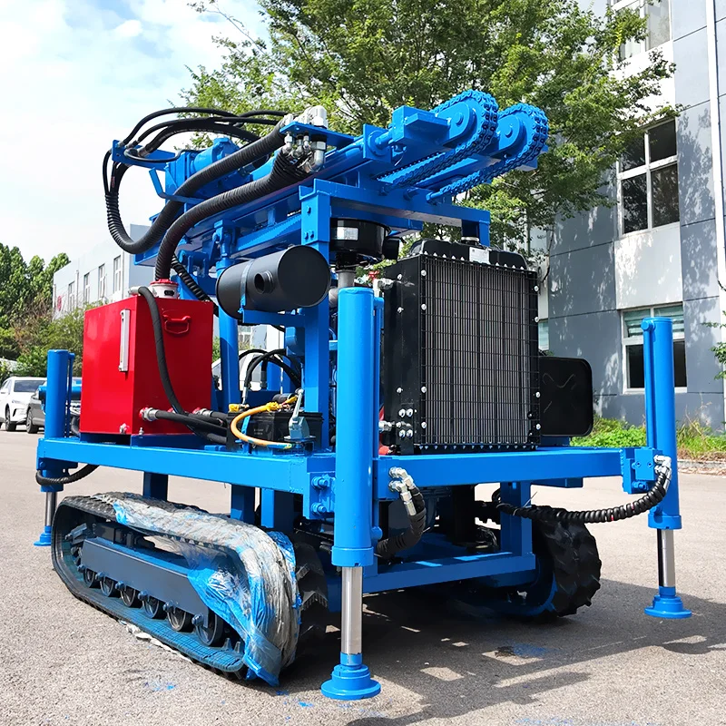 Customized RLD-260 200meter 300m Crawler Hydraulic Diesel Engine Borehole Drill Machine Drilling Rig Well