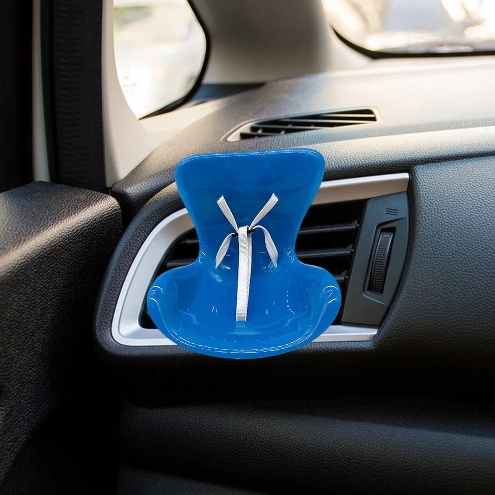 Cute Doll Car Seat with Belt Plush Doll Seat Car Decor Multi-Function Doll Vent Car Seat for Car Air-Conditioning Vents