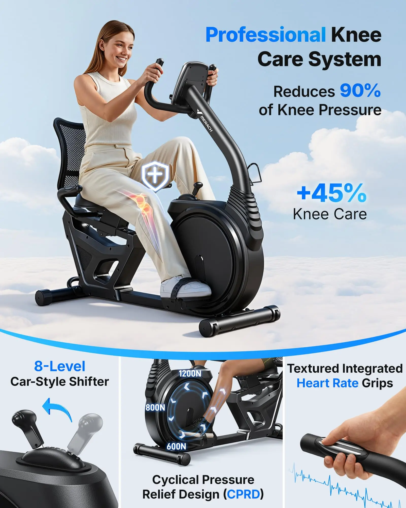 Recumbent Exercise Bikes for Home High-end
