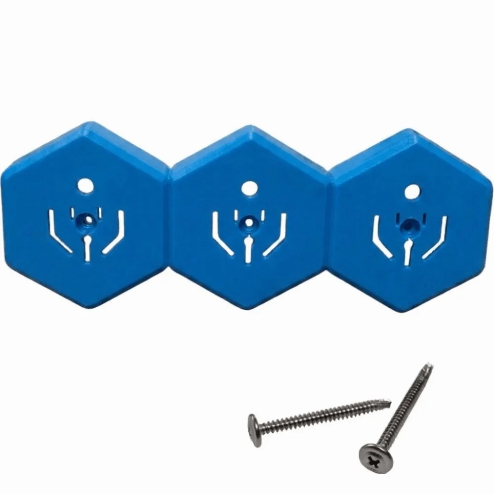 Heavy Duty RV Shore Power Socket Mount Bracket Solid Hard Plastic Material Thickened Shell Power Plug Storage Bracket