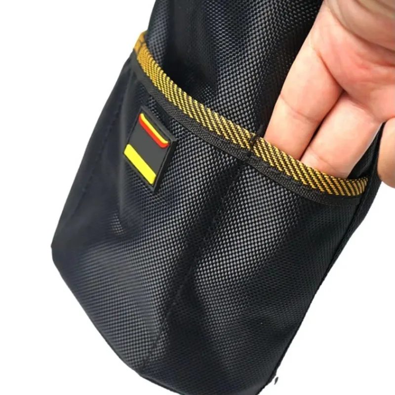 Oxford Cloth Waist Tool Storage Bag With Buckle Rotatable Quick Hanging Wear Resistant Tool Pouch For Nail Screw Electrician