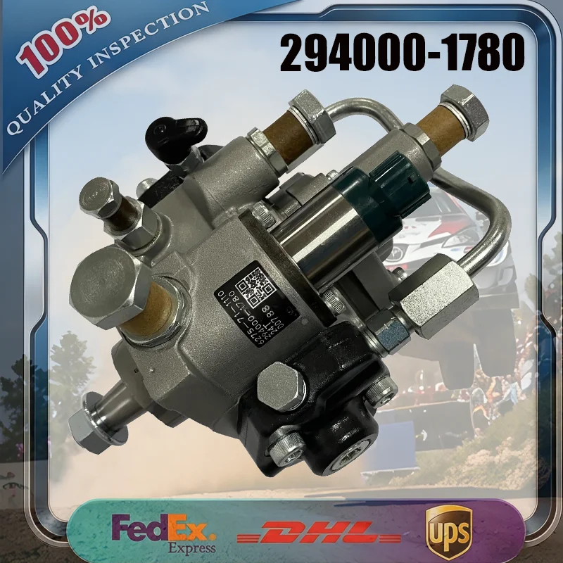 High Quality 4D95L Common Rail Fuel Pump for Diesel 294000-1780 2940001780 6275-71-1110 Compatible with KUMOTSU INDUSTIAL